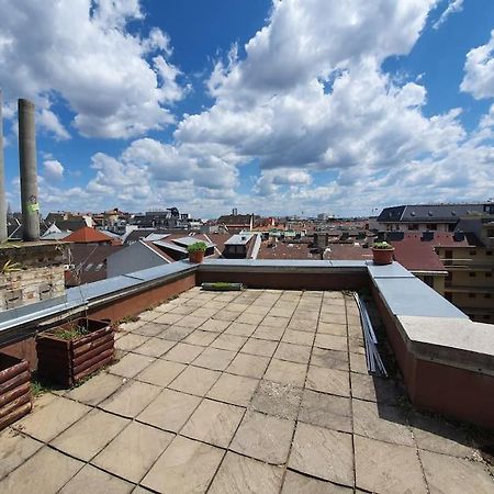 Master Apartment With Air Condition And Separated Rooftop Terrace Budapest Eksteriør bilde