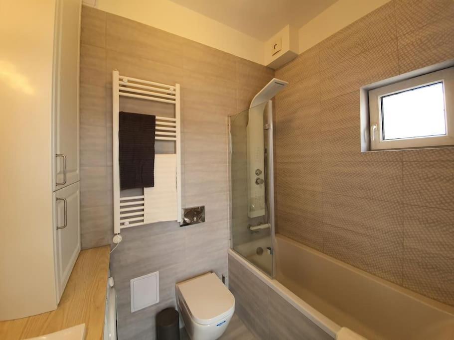 Master Apartment With Air Condition And Separated Rooftop Terrace Budapest Eksteriør bilde